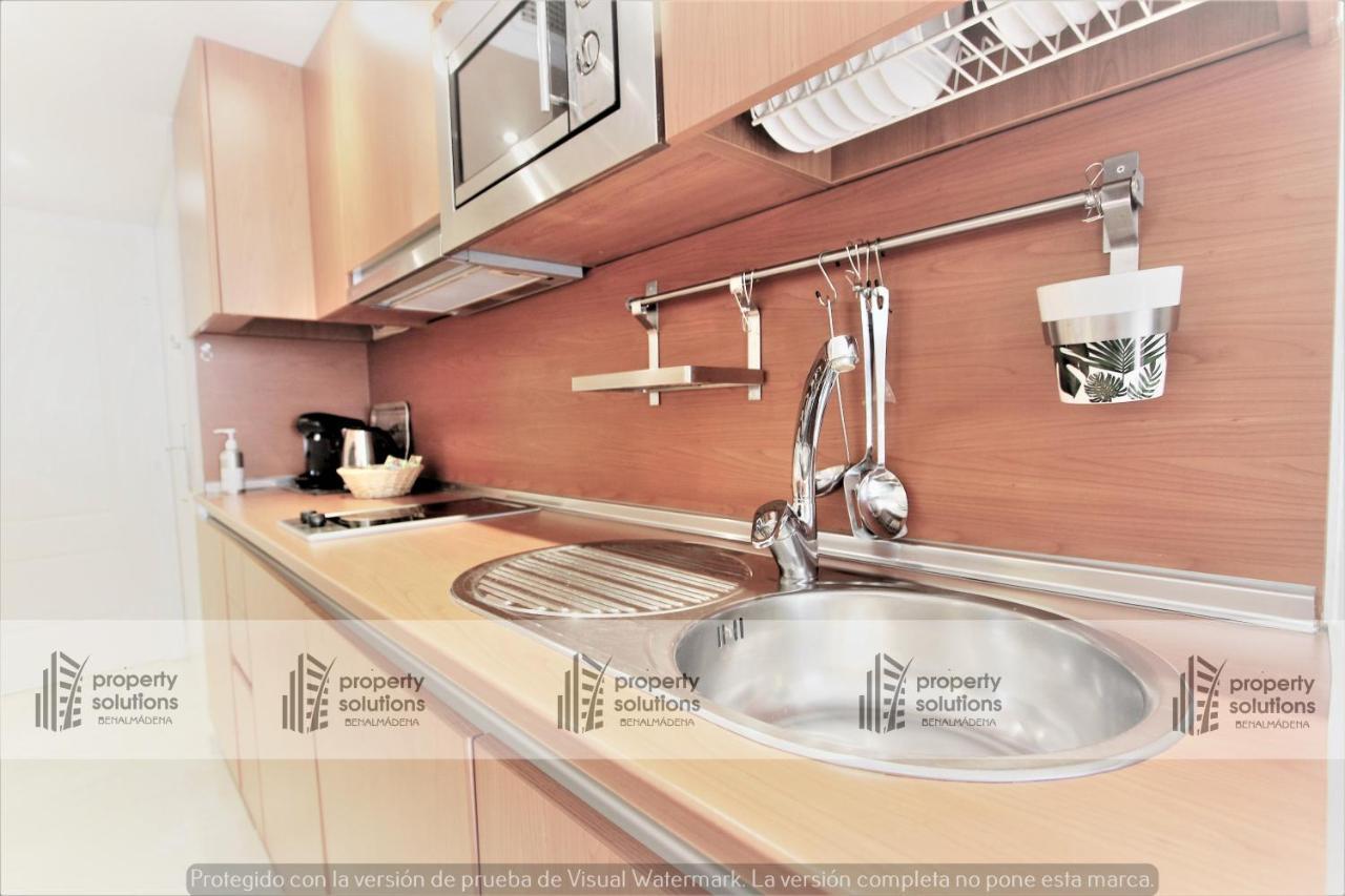 Los Patos I Apartamentos - Segunda Linea De Playa - Parking Gratis - Piscina เบนัลมาเดนา ภายนอก รูปภาพ